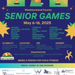 Senior Games flyer 2025 - Point Pleasant Westmoreland County Senior Games